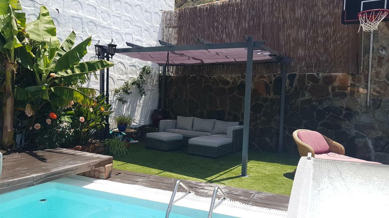 Villa Casa Agustin Pool 27 ºc à Fátaga Extérieur photo